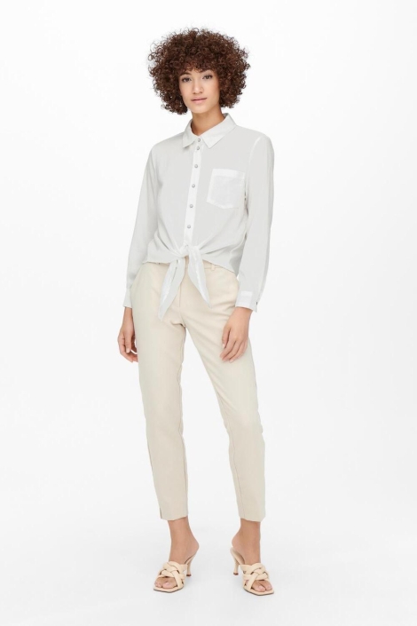 Only onllecey ls knot shirt noos